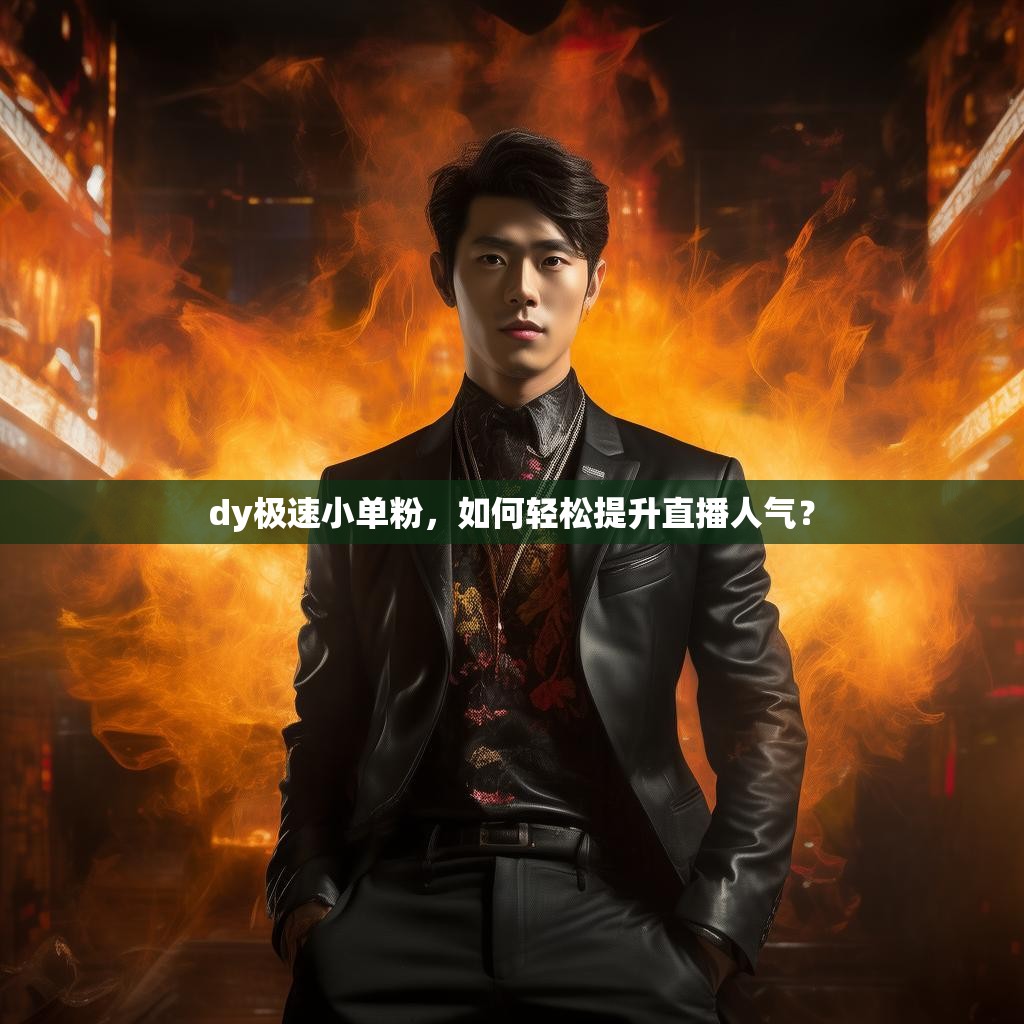 dy极速小单粉，如何轻松提升直播人气？