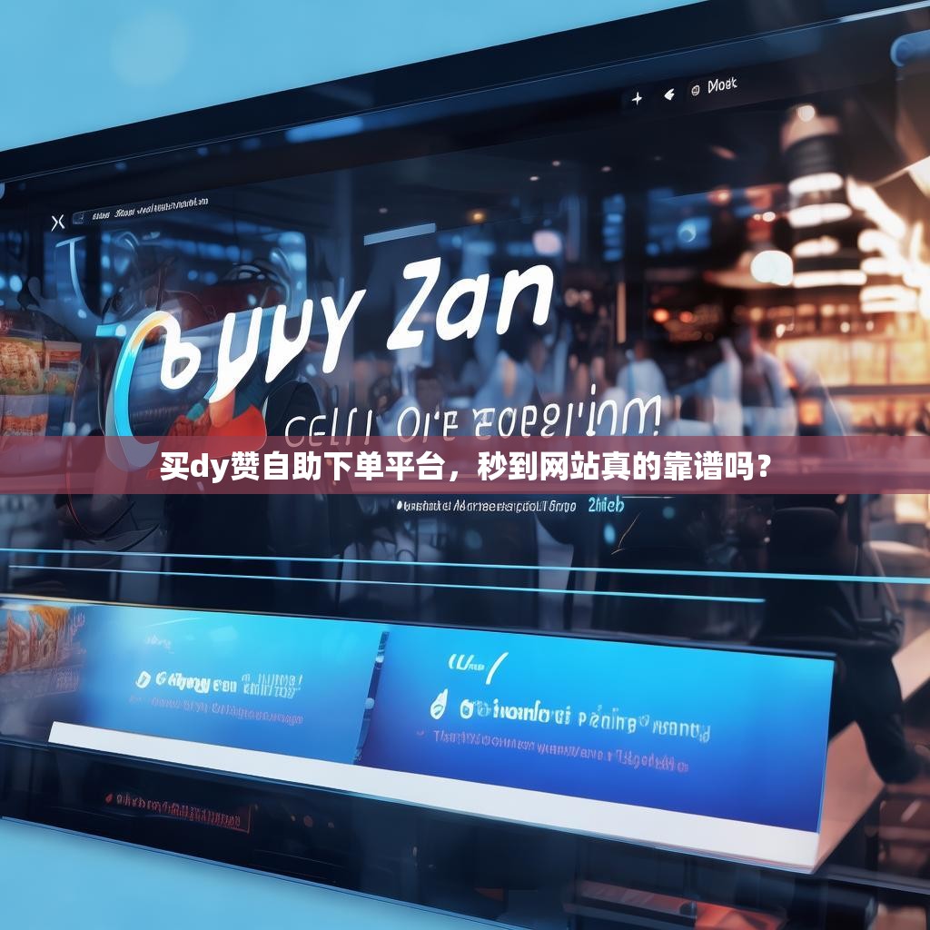 买dy赞自助下单平台，秒到网站真的靠谱吗？