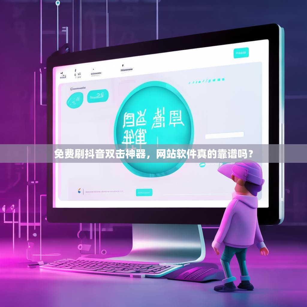 免费刷抖音双击神器，网站软件真的靠谱吗？