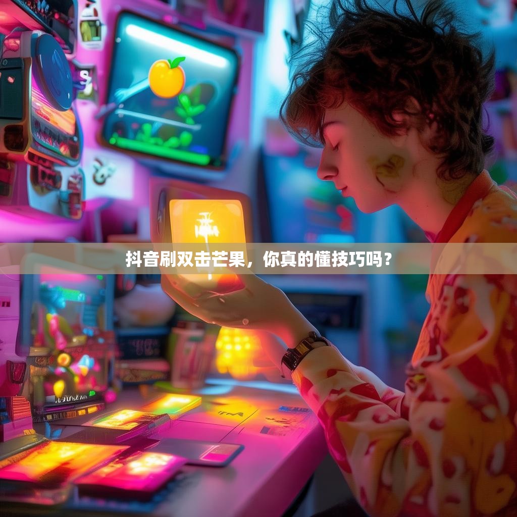 抖音刷双击芒果,你真的懂技巧吗?