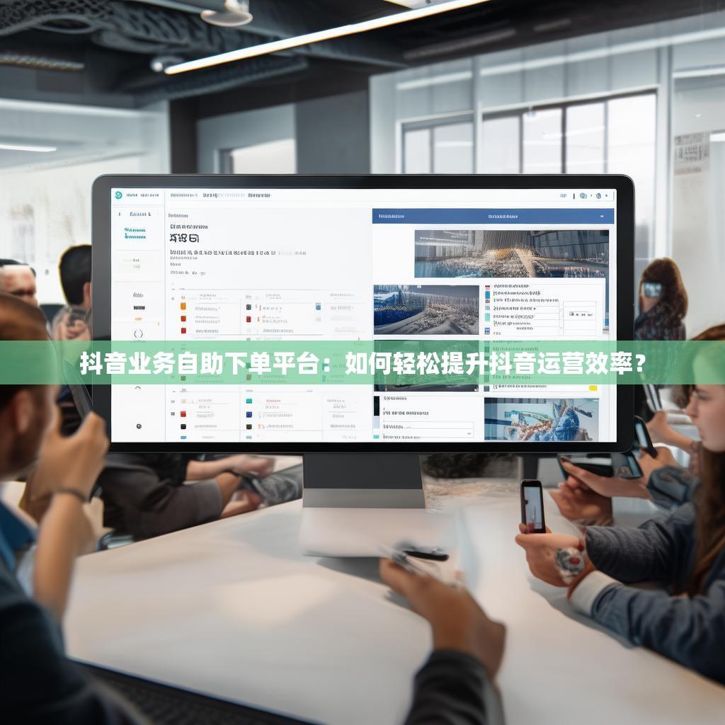 抖音业务自助下单平台:如何轻松提升抖音运营效率?