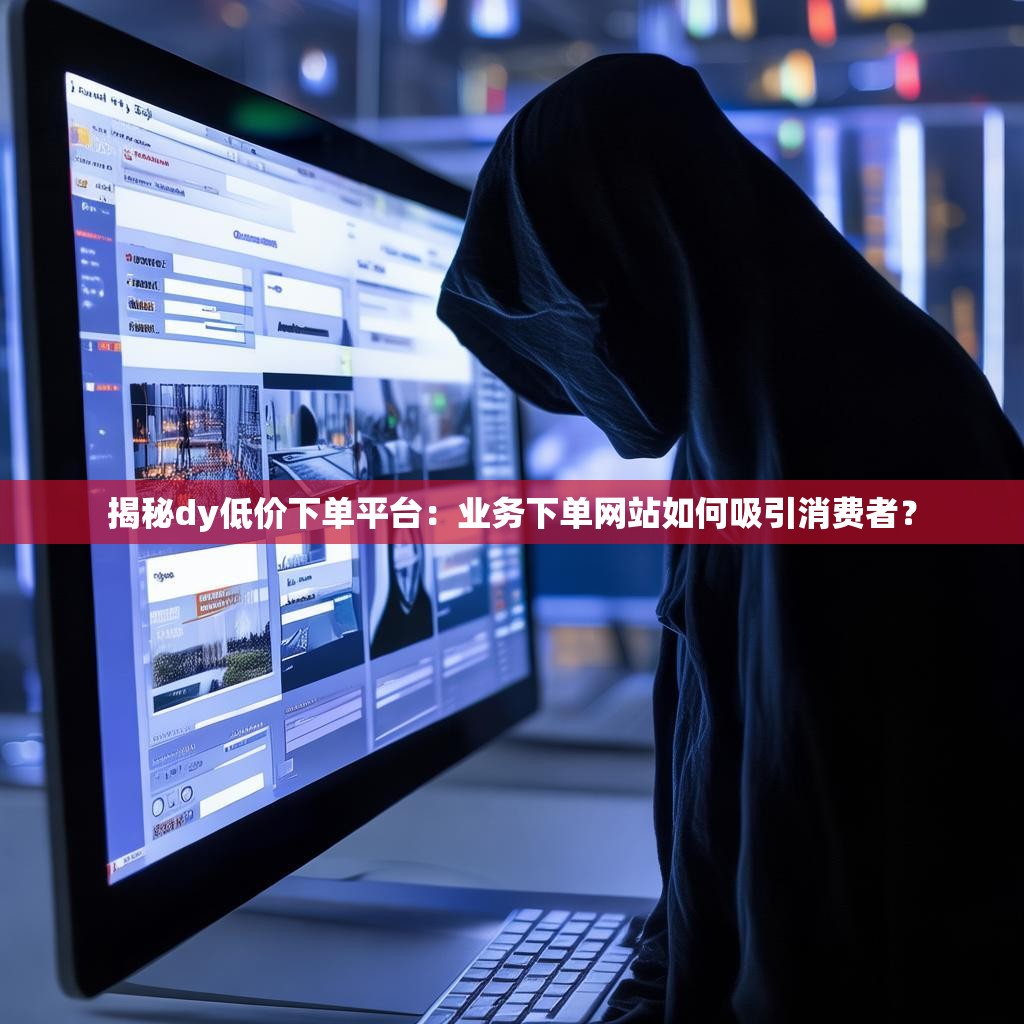 揭秘dy低价下单平台：业务下单网站如何吸引消费者？