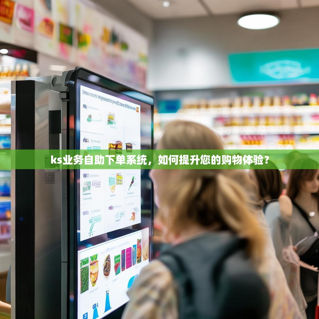 ks业务自助下单系统，如何提升您的购物体验？