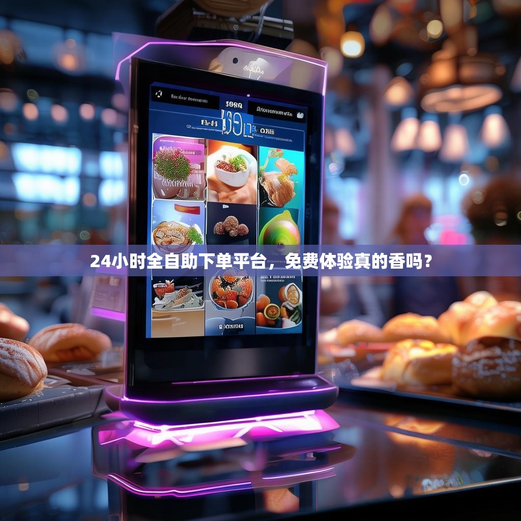 24小时全自助下单平台，免费体验真的香吗？