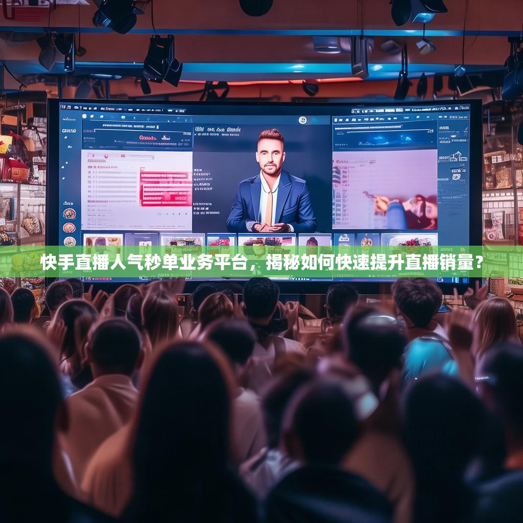 快手直播人气秒单业务平台，揭秘如何快速提升直播销量？