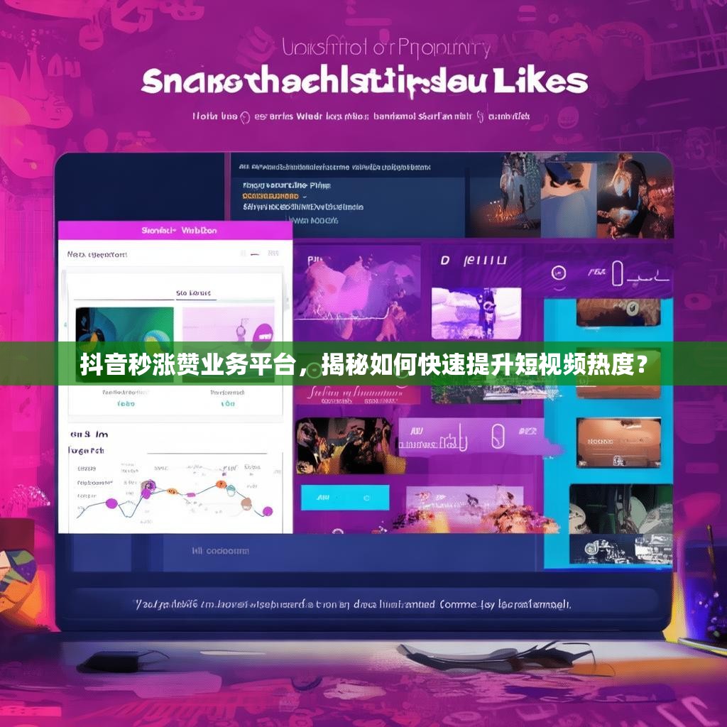 抖音秒涨赞业务平台,揭秘如何快速提升短视频热度?