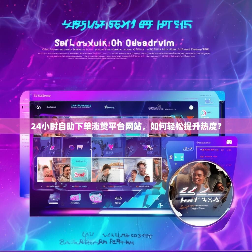 24小时自助下单涨赞平台网站，如何轻松提升热度？