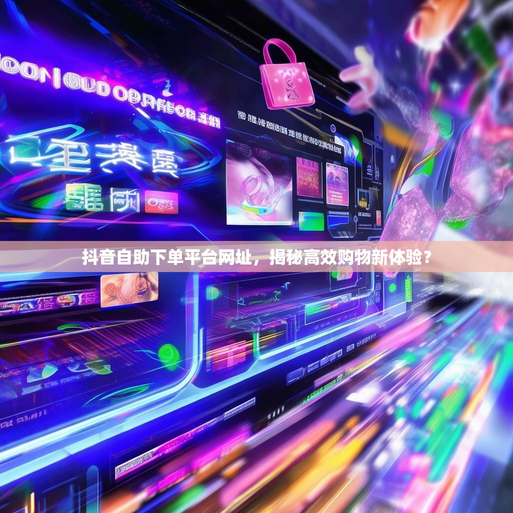 抖音自助下单平台网址，揭秘高效购物新体验？