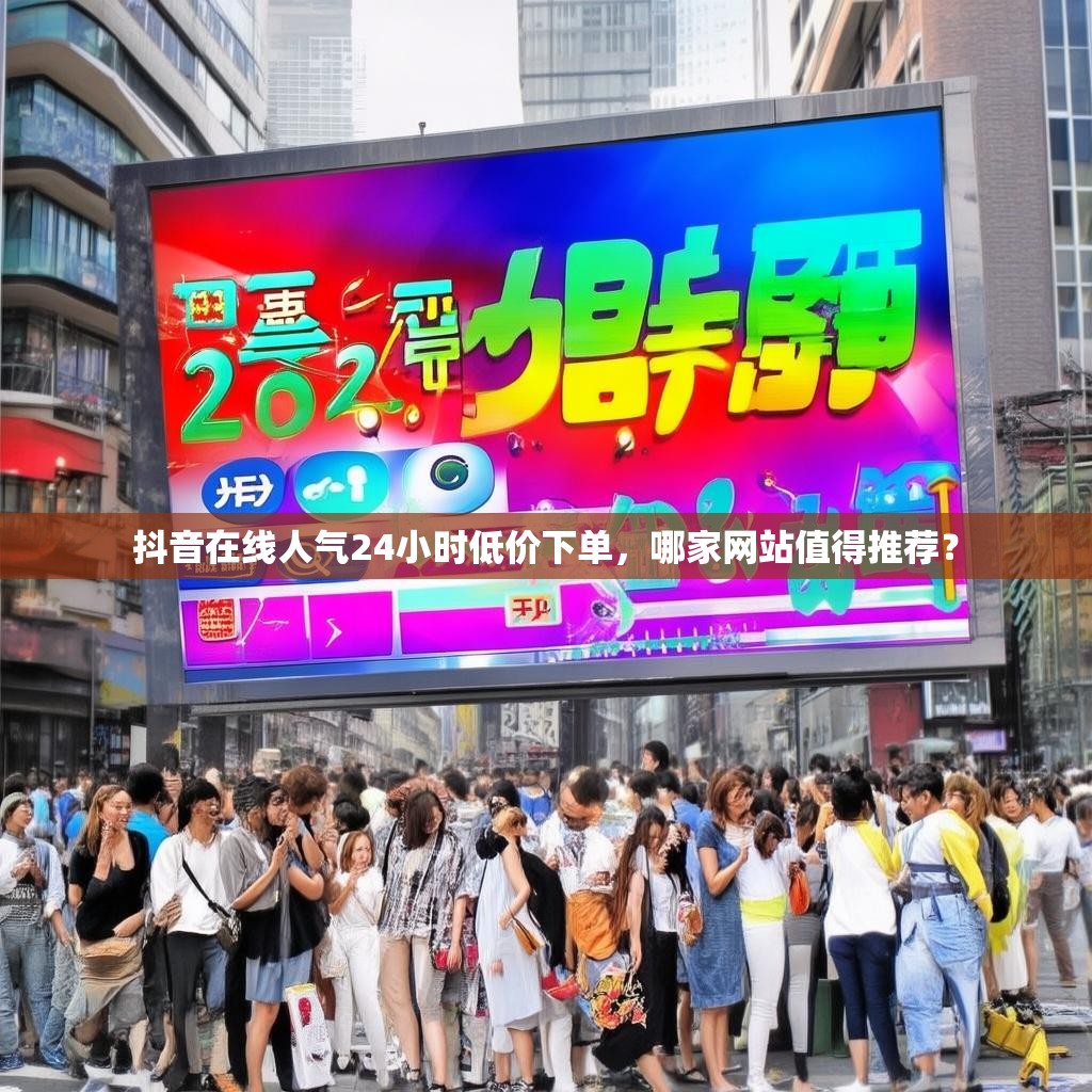 抖音在线人气24小时低价下单，哪家网站值得推荐？