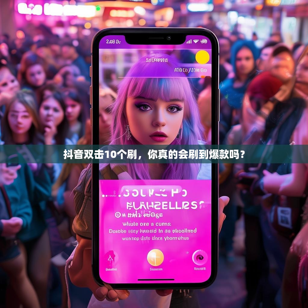 抖音双击10个刷，你真的会刷到爆款吗？