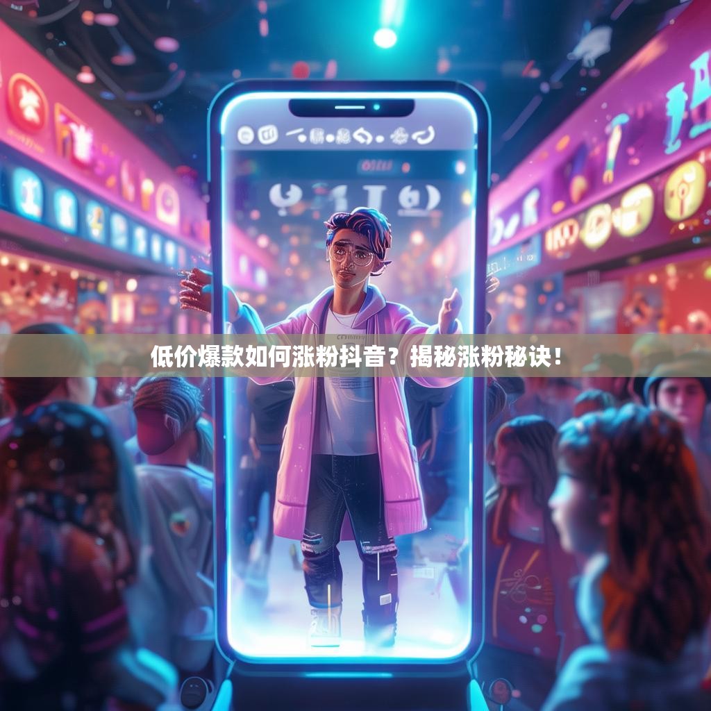 低价爆款如何涨粉抖音？揭秘涨粉秘诀！