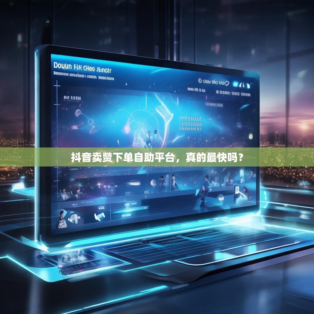 抖音卖赞下单自助平台，真的最快吗？