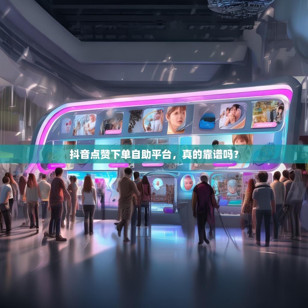 抖音点赞下单自助平台，真的靠谱吗？