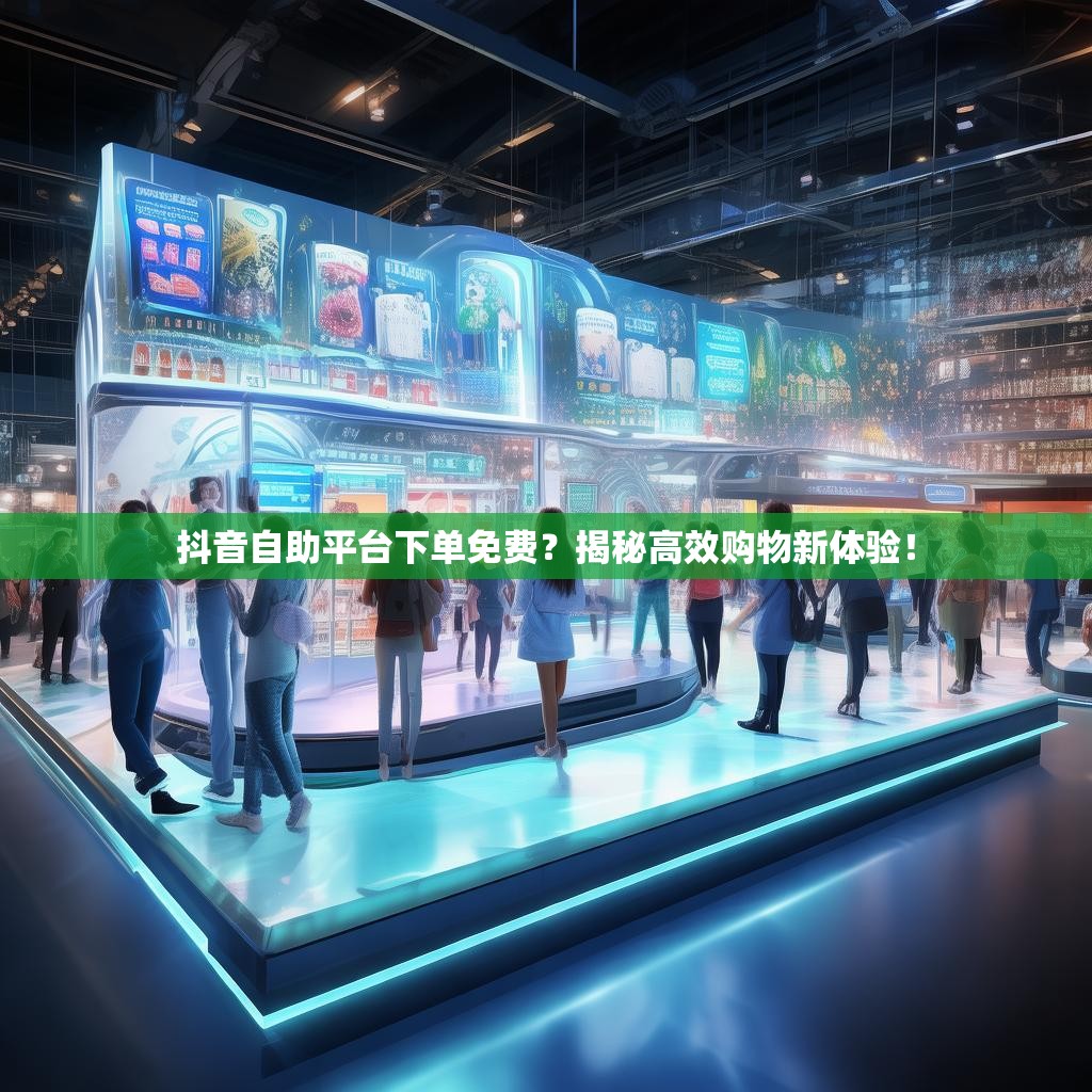 抖音自助平台下单免费？揭秘高效购物新体验！