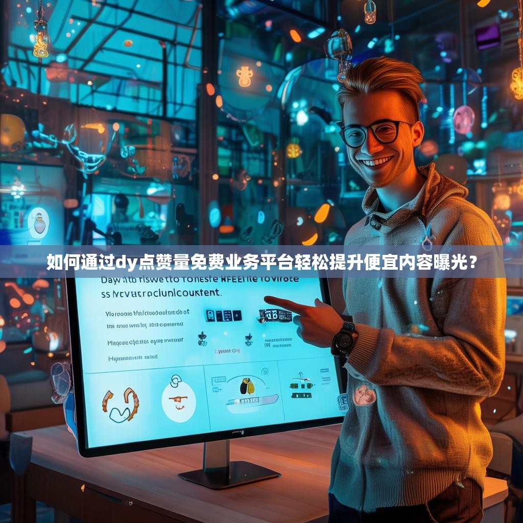 如何通过dy点赞量免费业务平台轻松提升便宜内容曝光？