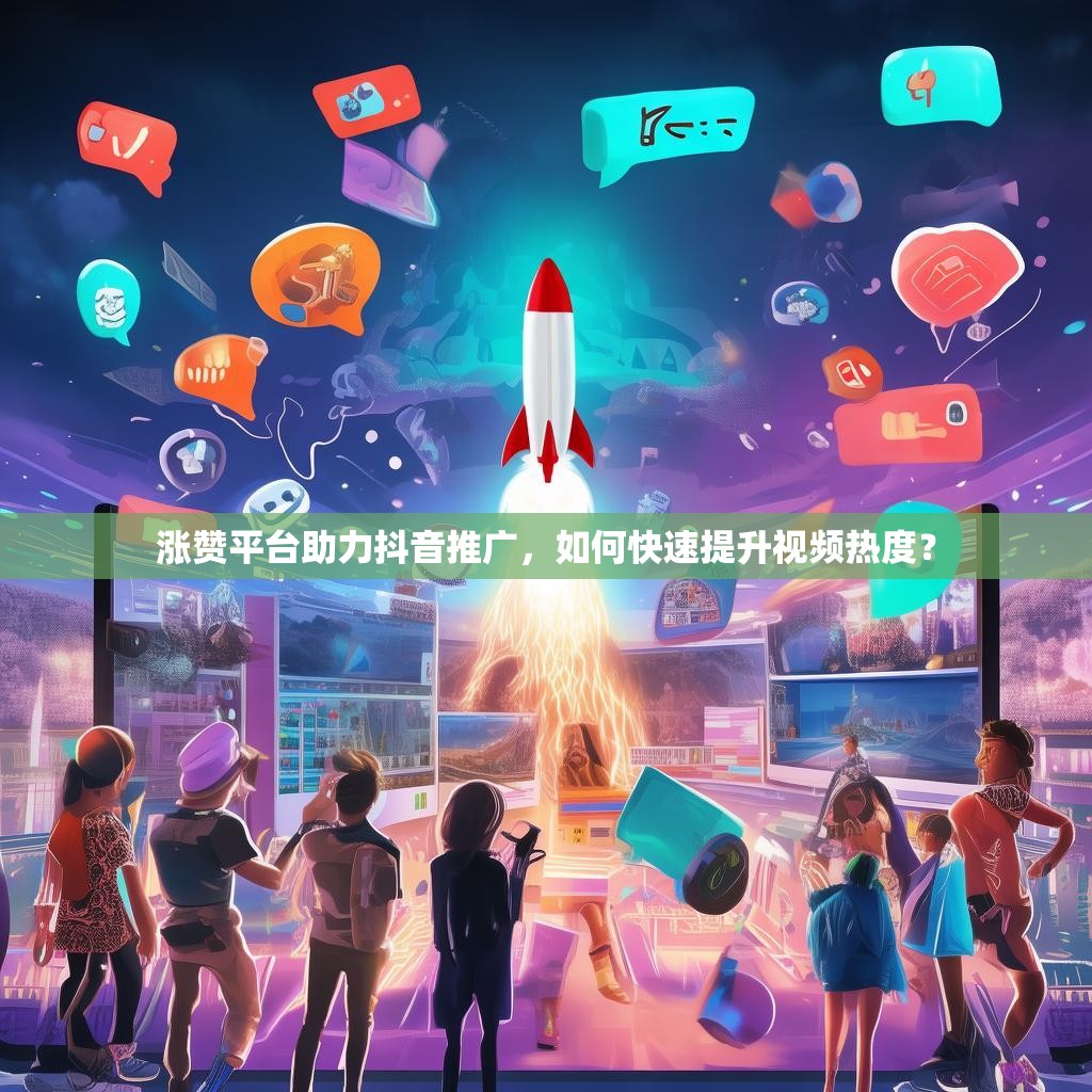 涨赞平台助力抖音推广，如何快速提升视频热度？