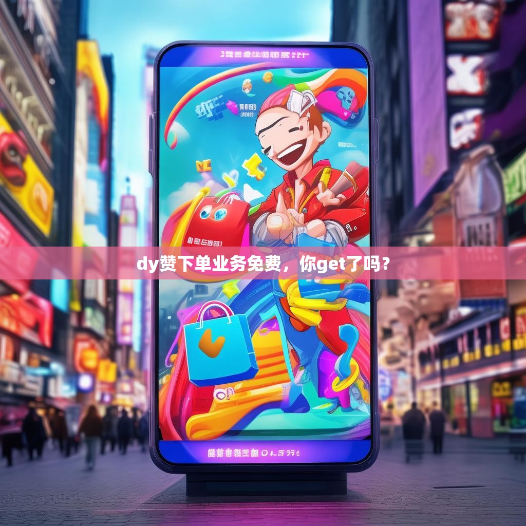 dy赞下单业务免费，你get了吗？