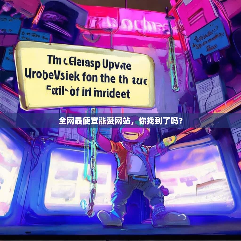 全网最便宜涨赞网站，你找到了吗？