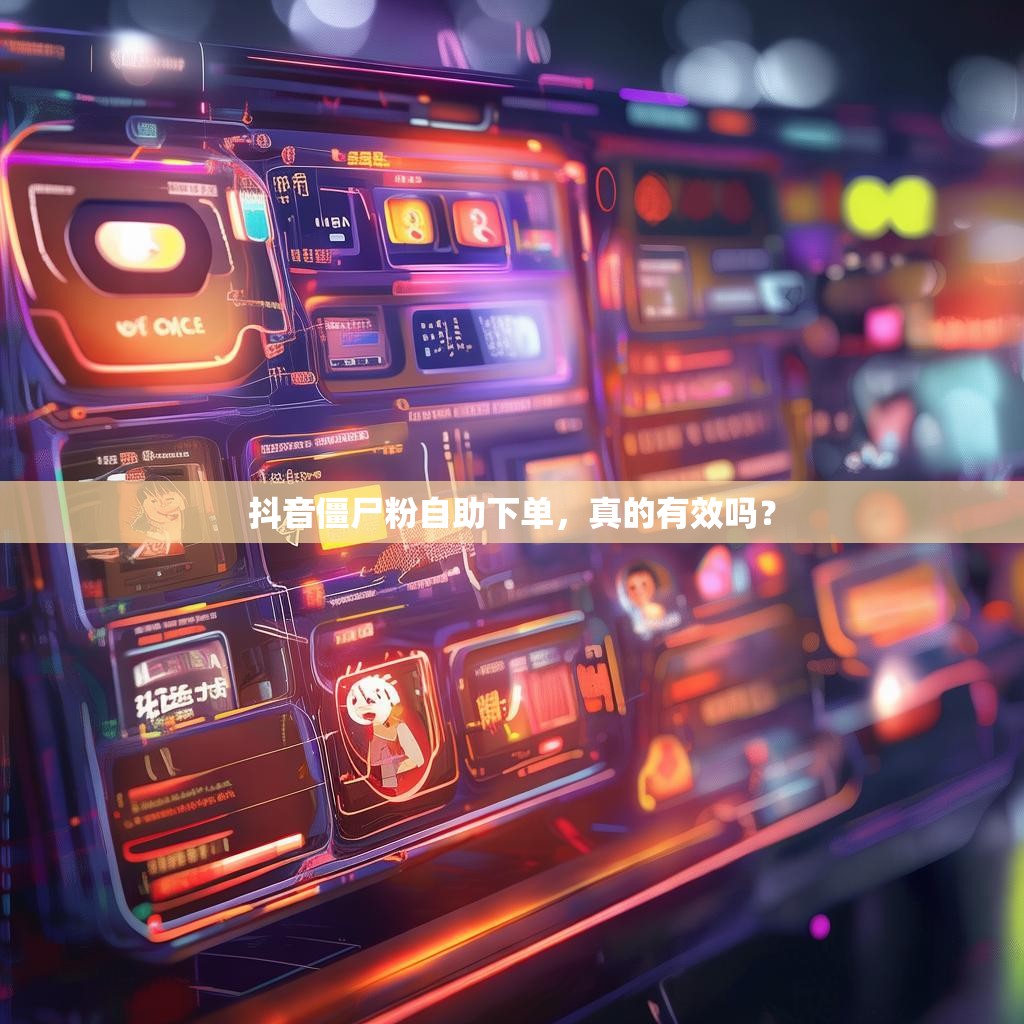 抖音僵尸粉自助下单，真的有效吗？