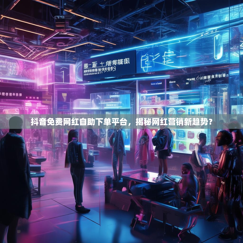 抖音免费网红自助下单平台，揭秘网红营销新趋势？