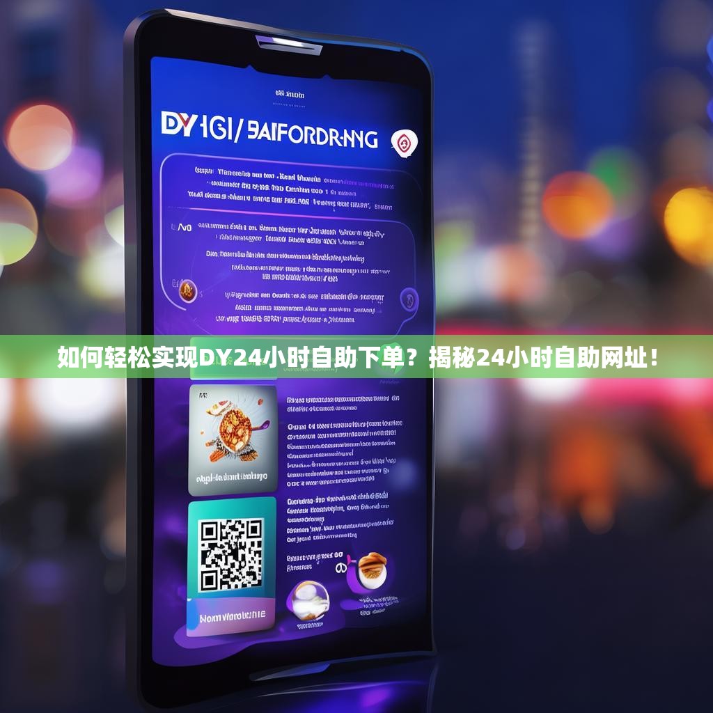 如何轻松实现DY24小时自助下单？揭秘24小时自助网址！