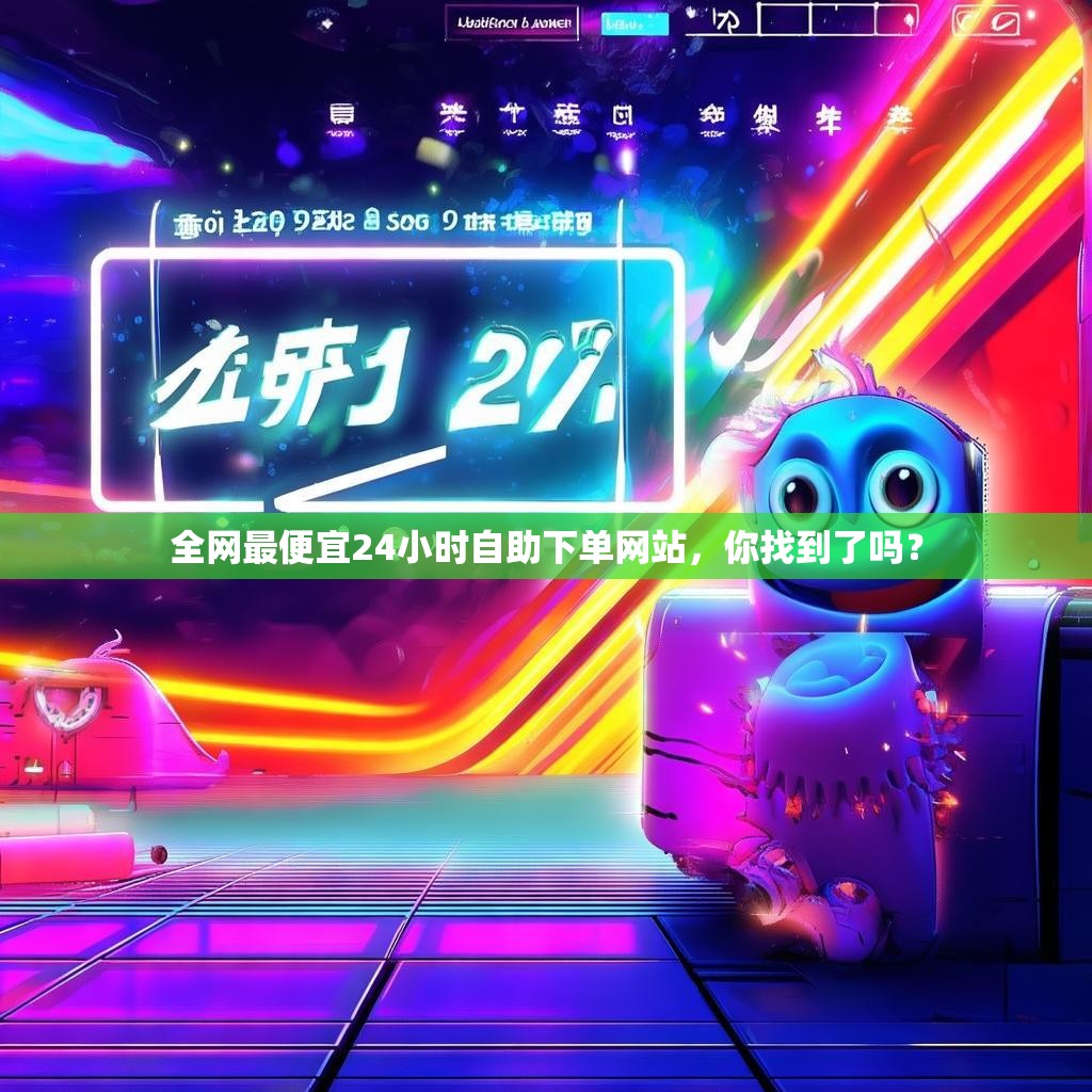 全网最便宜24小时自助下单网站，你找到了吗？