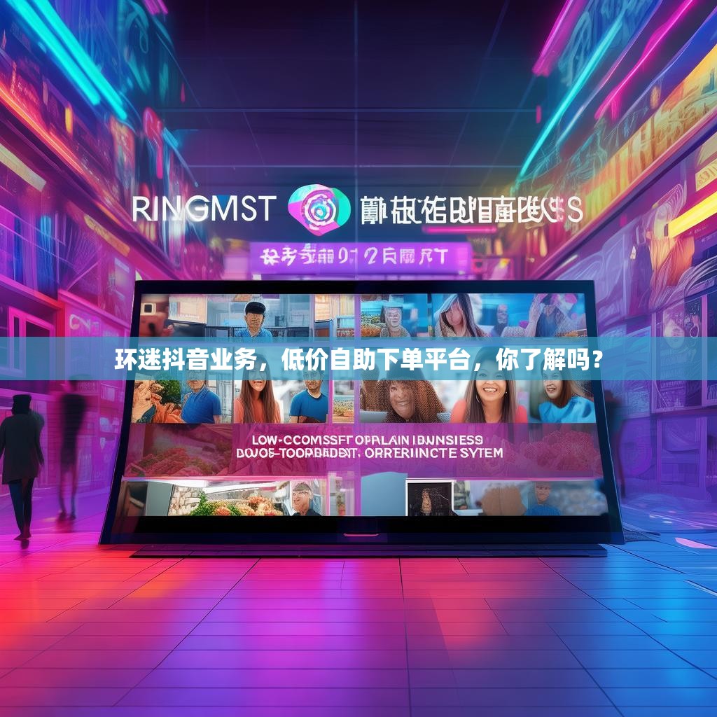 环迷抖音业务，低价自助下单平台，你了解吗？