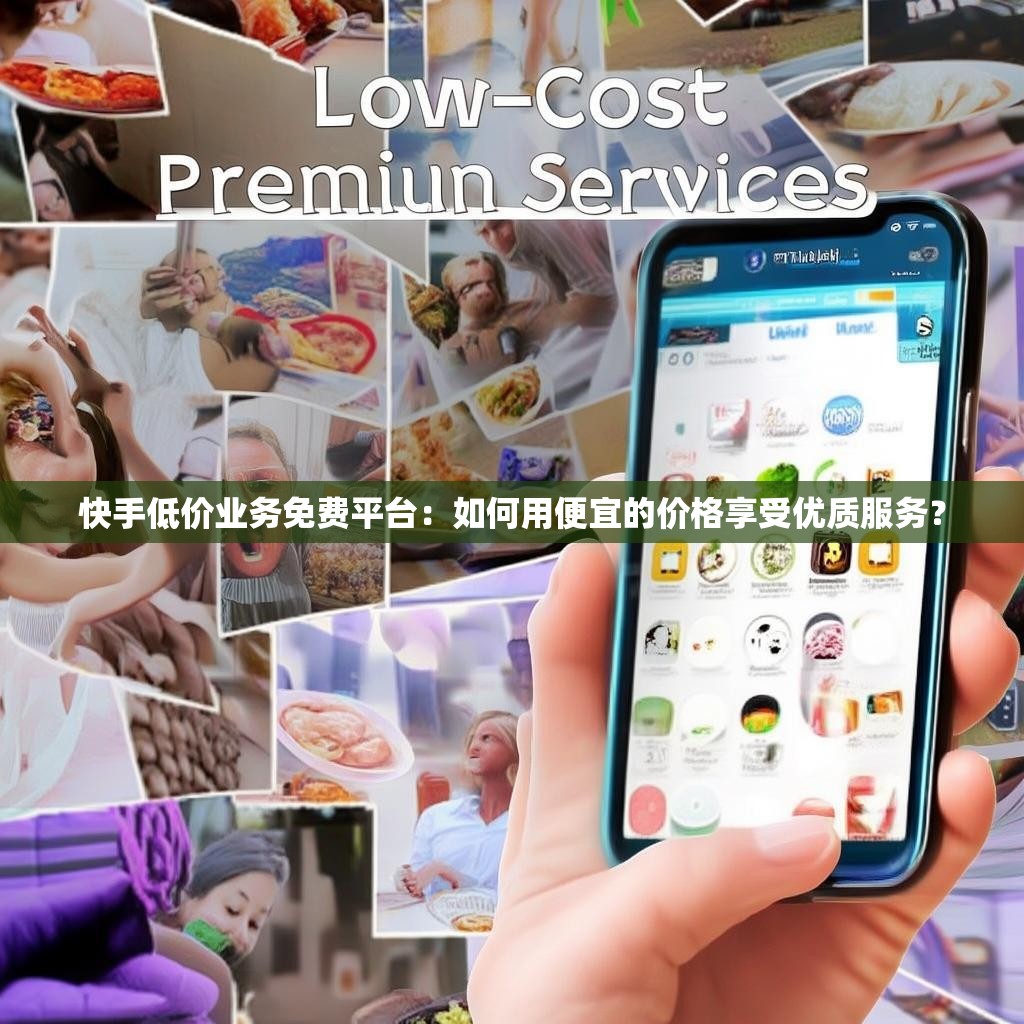 快手低价业务免费平台：如何用便宜的价格享受优质服务？