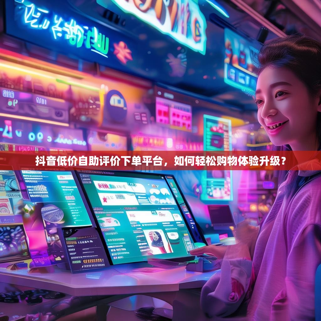 抖音低价自助评价下单平台，如何轻松购物体验升级？