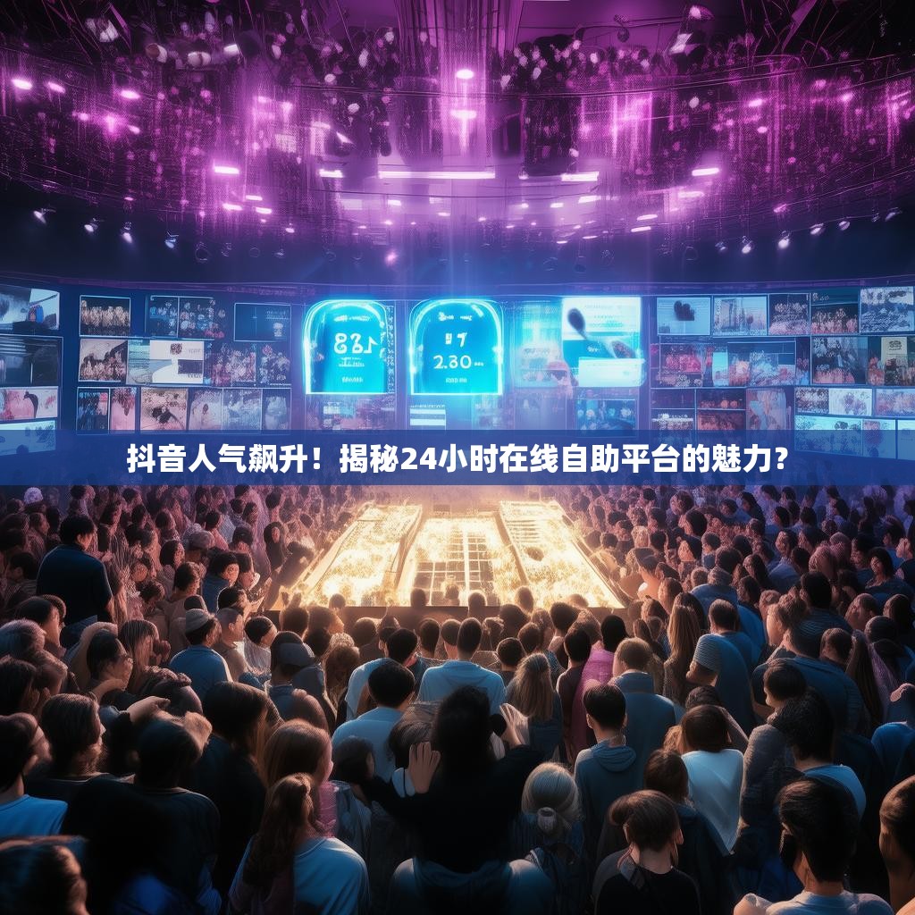 抖音人气飙升！揭秘24小时在线自助平台的魅力？
