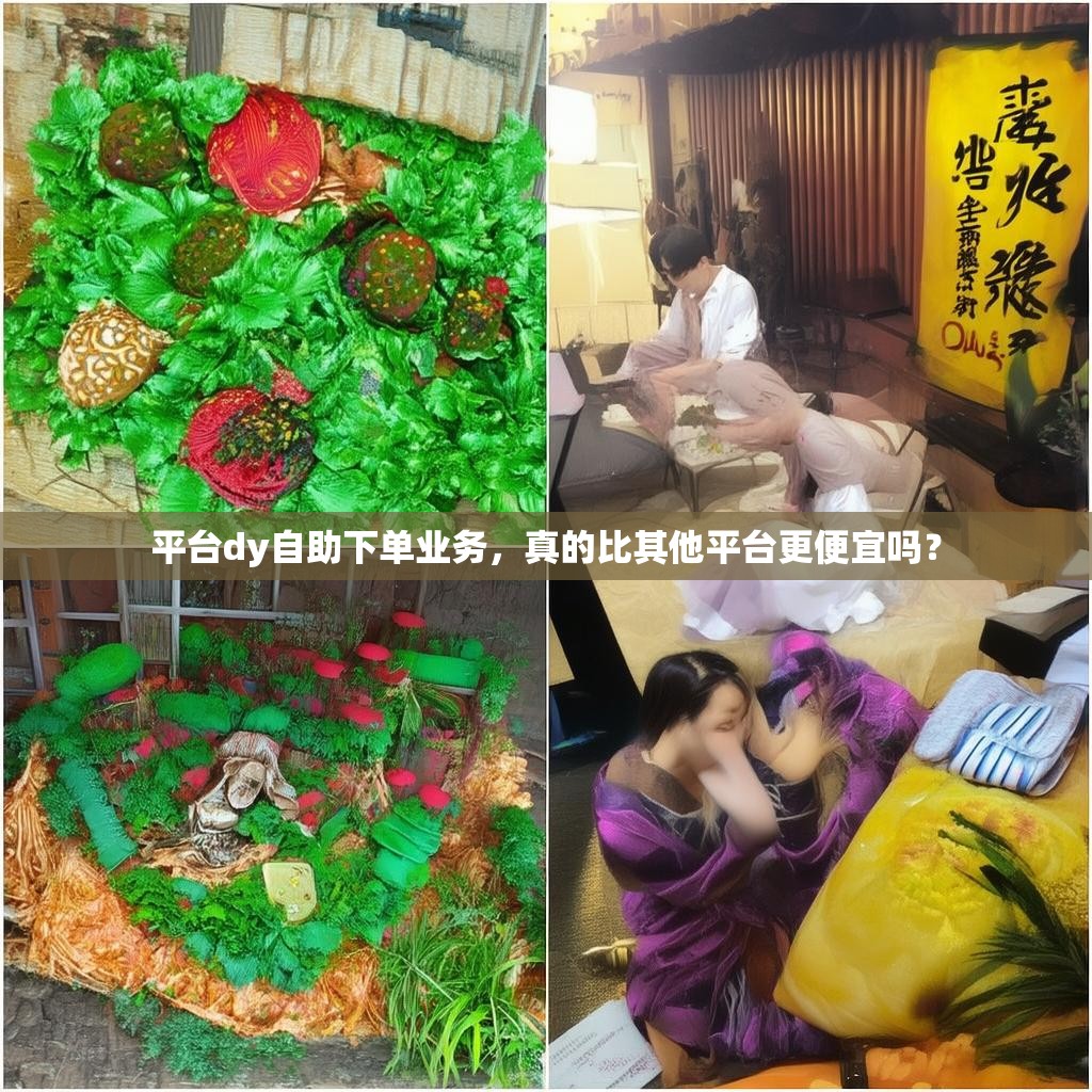 平台dy自助下单业务，真的比其他平台更便宜吗？