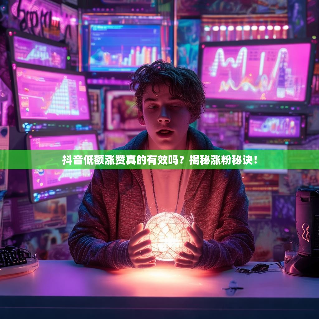 抖音低额涨赞真的有效吗？揭秘涨粉秘诀！