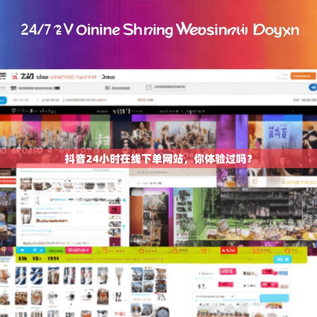 抖音24小时在线下单网站，你体验过吗？