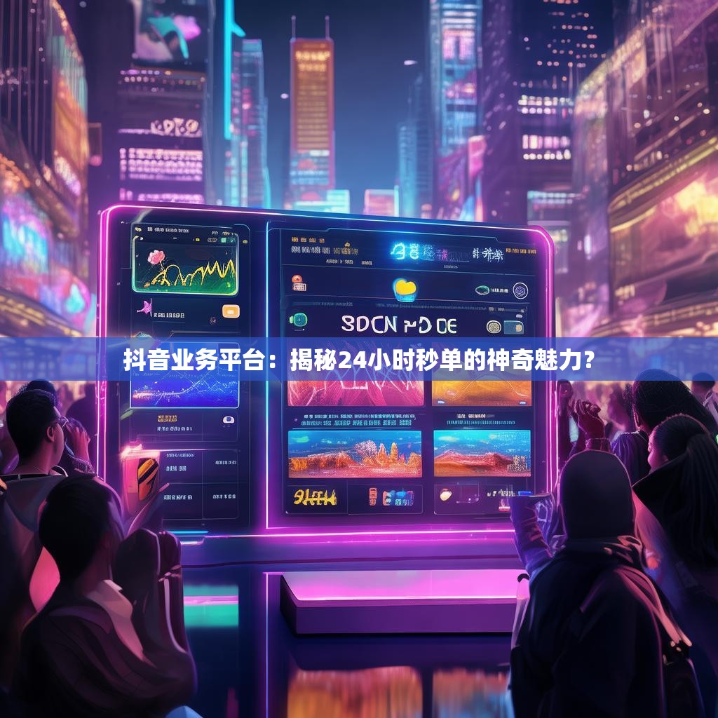 抖音业务平台：揭秘24小时秒单的神奇魅力？