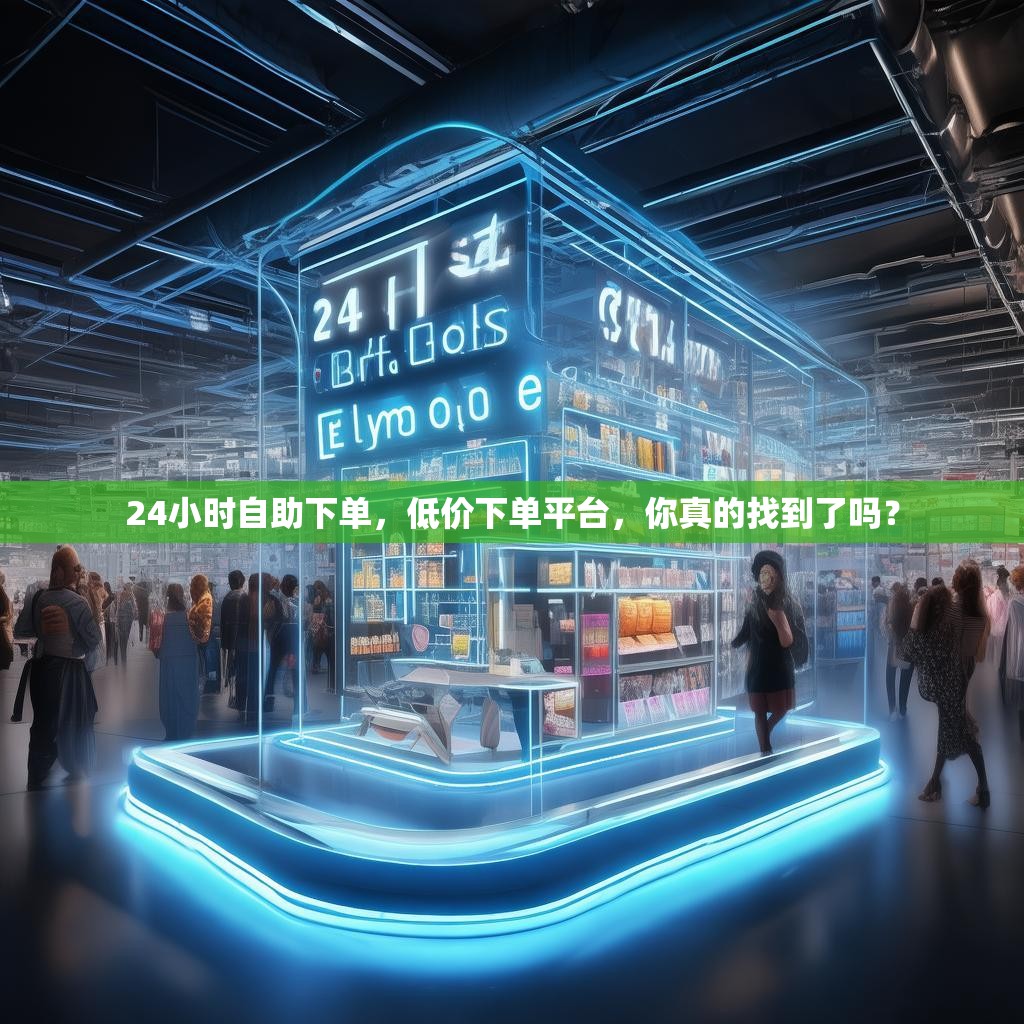 24小时自助下单，低价下单平台，你真的找到了吗？