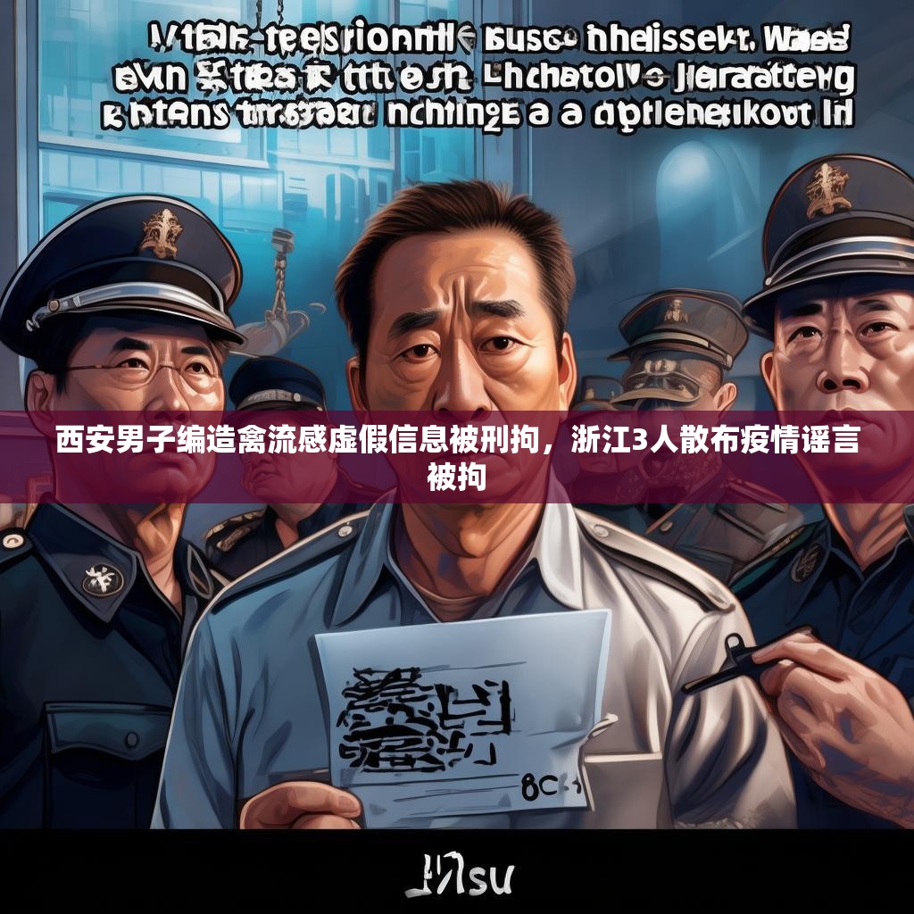 西安男子编造禽流感虚假信息被刑拘，浙江3人散布疫情谣言被拘