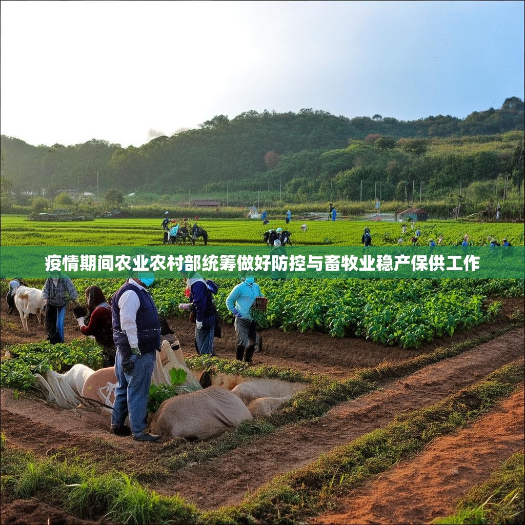 疫情期间农业农村部统筹做好防控与畜牧业稳产保供工作