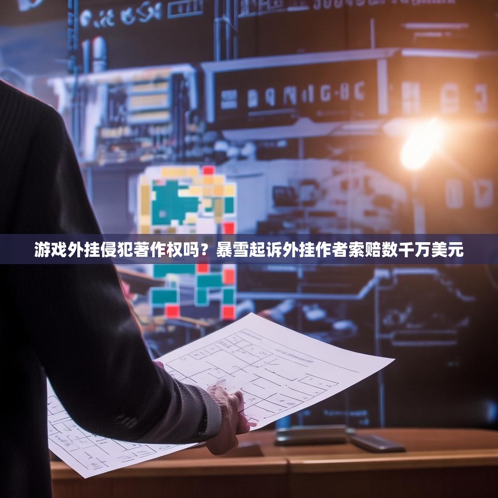游戏外挂侵犯著作权吗？暴雪起诉外挂作者索赔数千万美元
