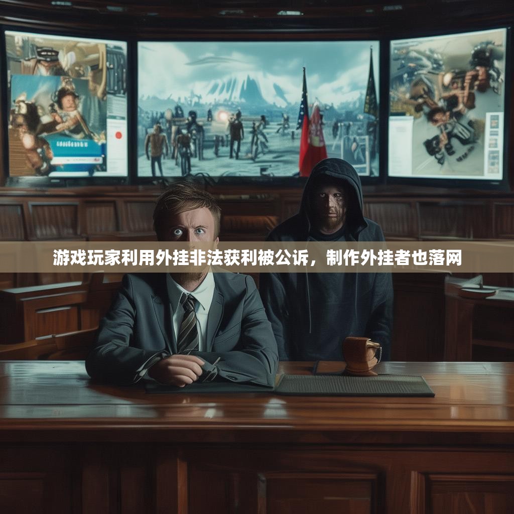 游戏玩家利用外挂非法获利被公诉，制作外挂者也落网