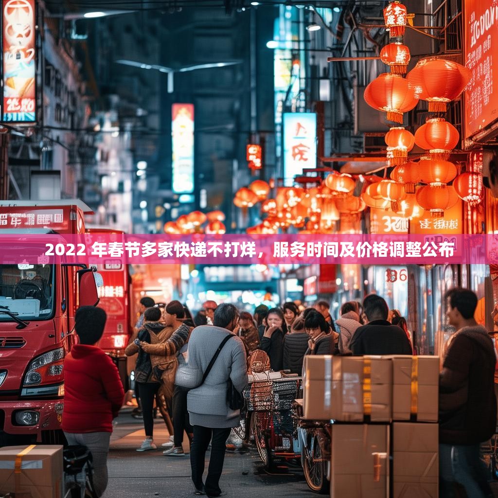 2022 年春节多家快递不打烊,服务时间及价格调整公布 2022 年春节多家快递不打烊,服务时间及价格调整公布
