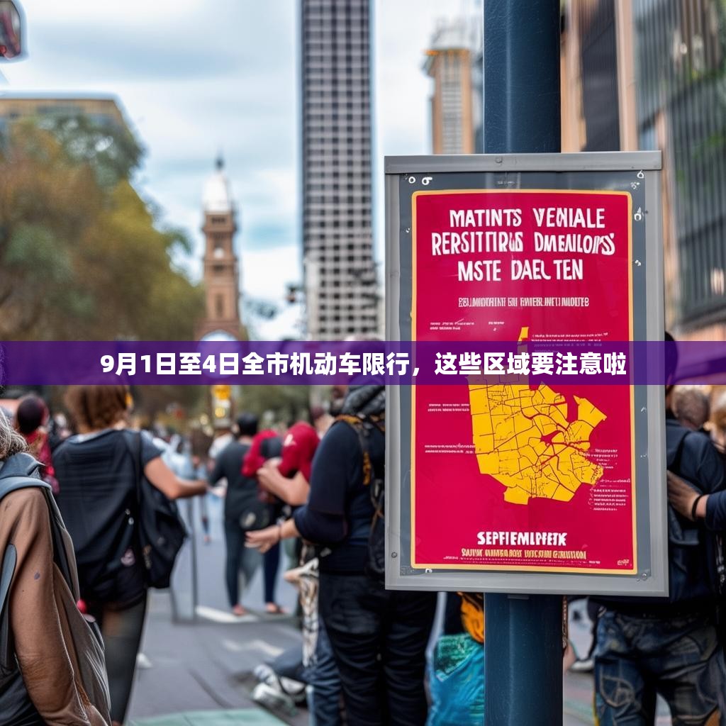 9月1日至4日全市机动车限行，这些区域要注意啦