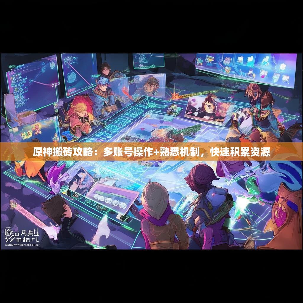 原神搬砖攻略：多账号操作+熟悉机制，快速积累资源