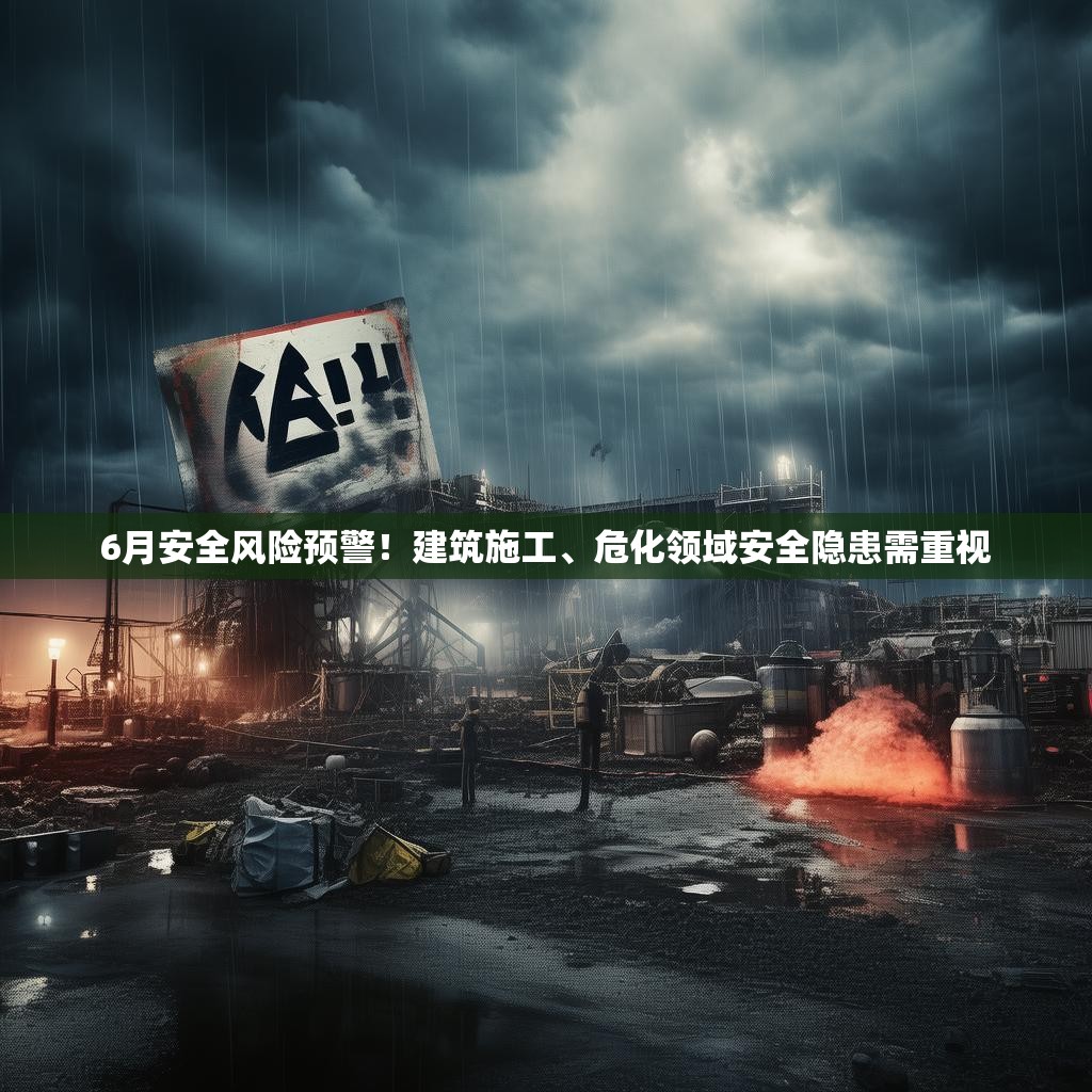 6月安全风险预警！建筑施工、危化领域安全隐患需重视