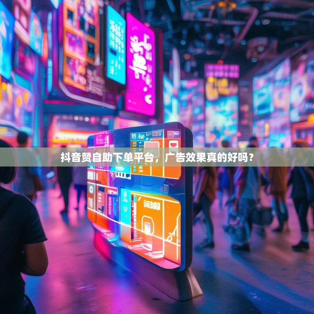 抖音赞自助下单平台，广告效果真的好吗？