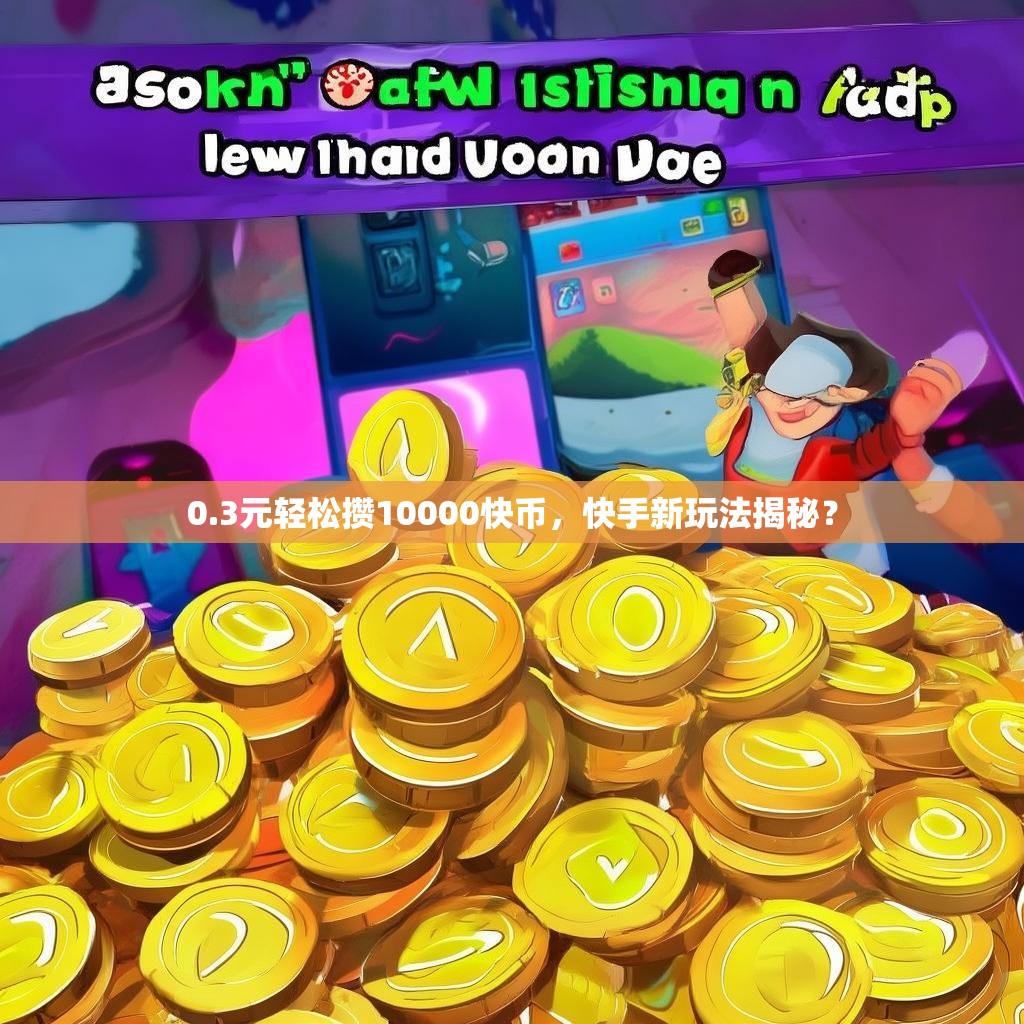 0.3元轻松攒10000快币，快手新玩法揭秘？