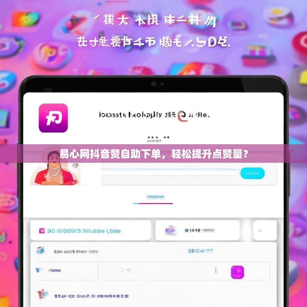 易心网抖音赞自助下单，轻松提升点赞量？