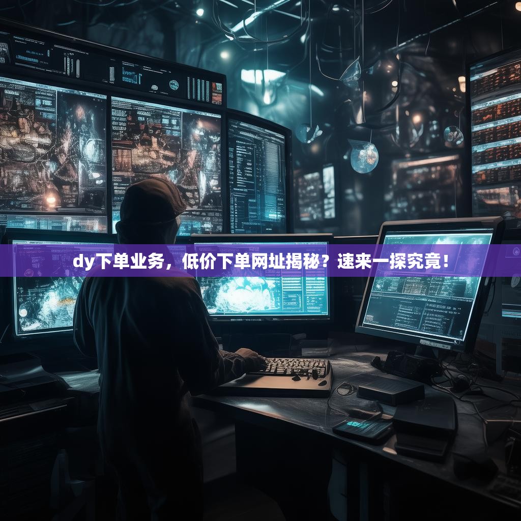dy下单业务，低价下单网址揭秘？速来一探究竟！