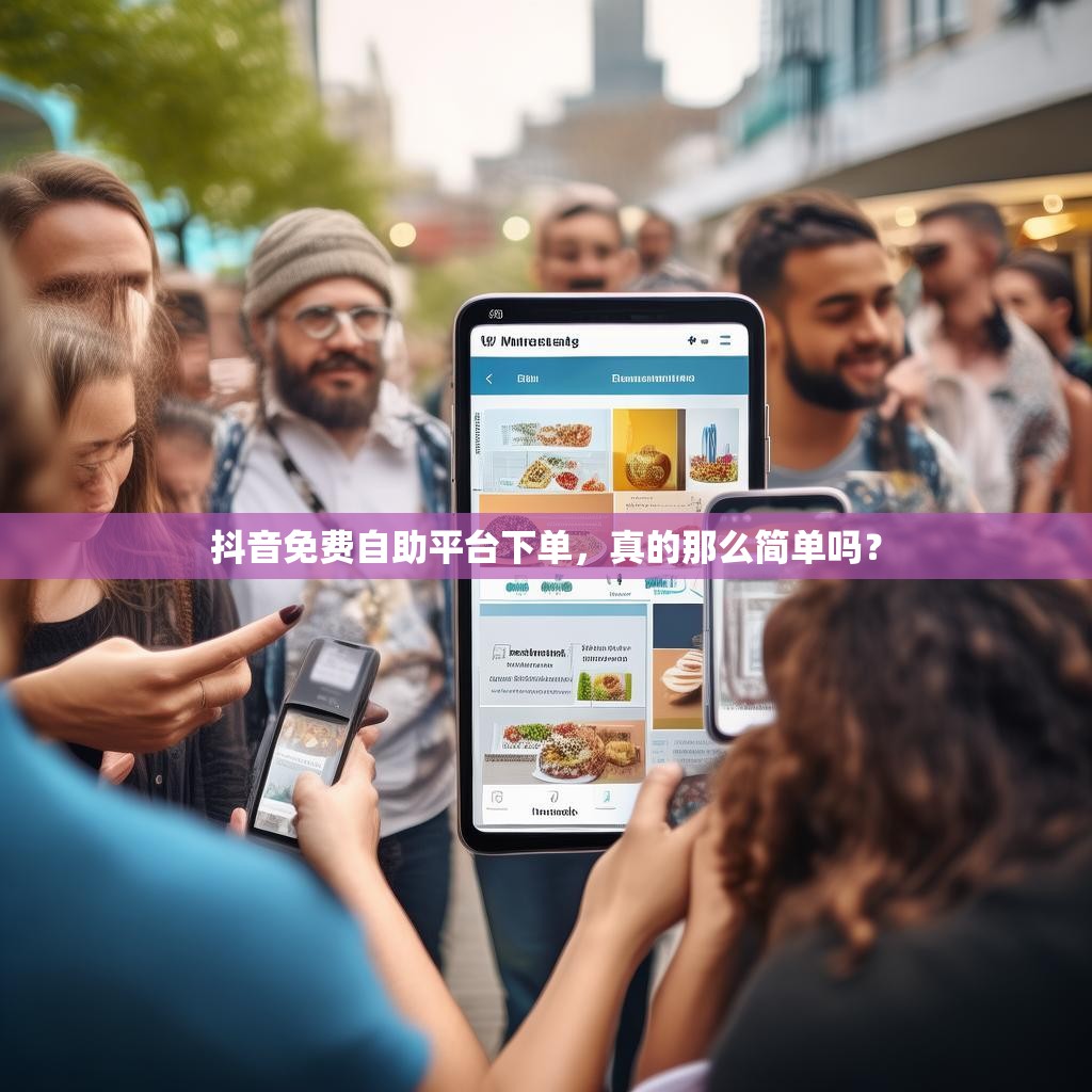 <strong><mark>抖</mark></strong>音免费自助平台下单，真的那么简单吗？