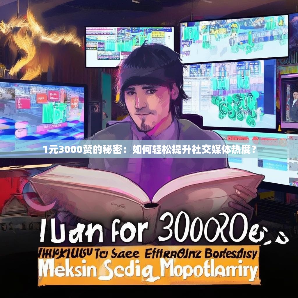 1元3000赞的秘密：如何轻松提升社交媒体热度？