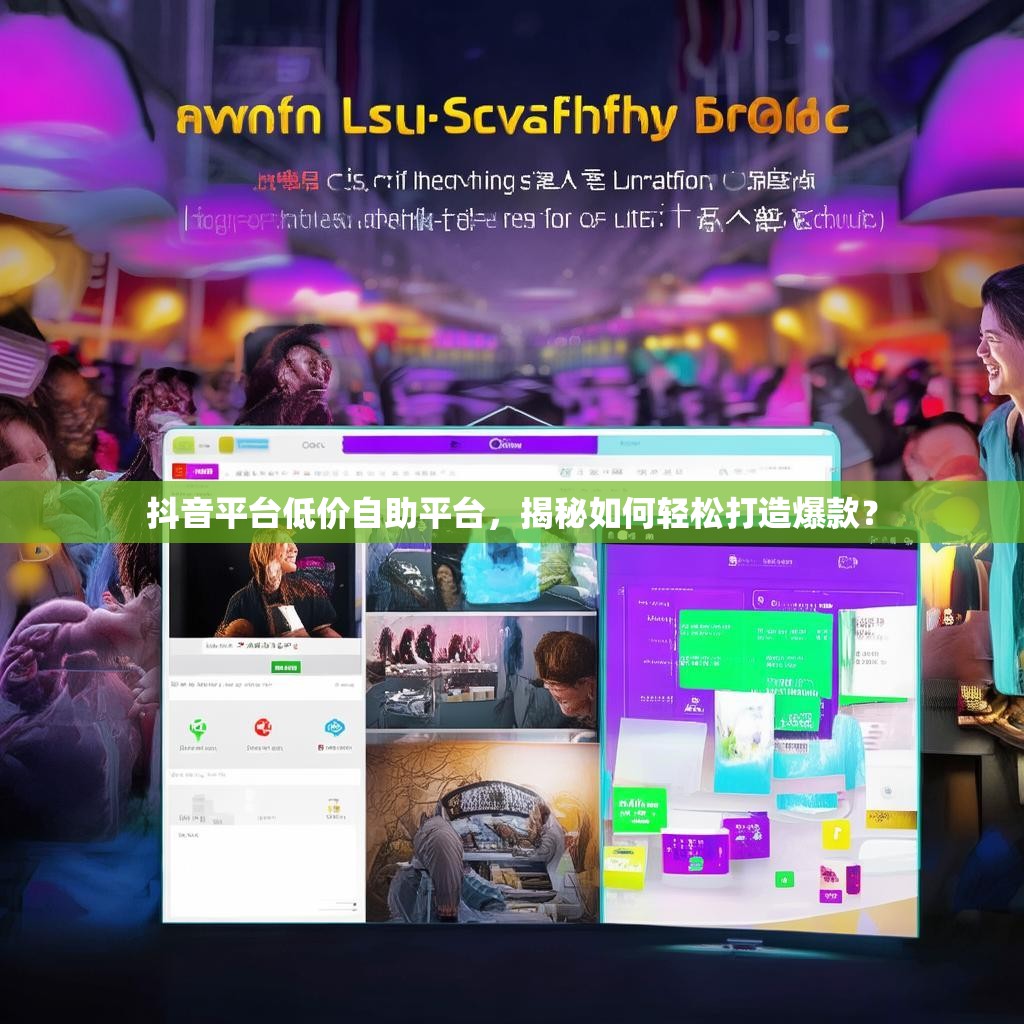 抖音平台低价自助平台，揭秘如何轻松打造爆款？